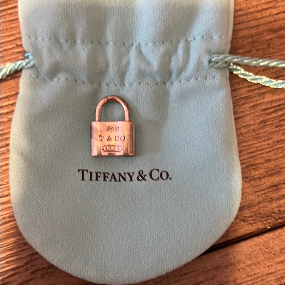 Tiffany & Co. Silver Padlock Charm